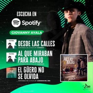 Altas Bajas - Giovanny Ayala - Gerencia360 - Spotify